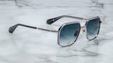 Jacques Marie Mage Sunglasses - Aida Silver | ABCGlasses.com