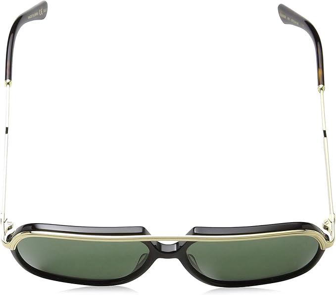 Gucci GG0200S 001 Women Square Pilot Sunglasses Black Gold  display picture 1