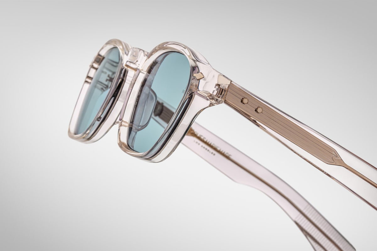 ＊カメリア＊様 Jacques Marie Mage Zephirin Cameo Pink Sunglasses Blue Lens Japan