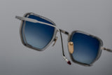 Jacques Marie Mage Atkins Frost Sunglasses - Bold Transparent Luxury Eyewear | ABCGlasses.com