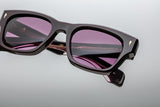 Jacques Marie Mage Dealan 53 Aubergine Sunglasses - Handcrafted Premium Eyewear | ABCGlasses.com