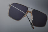 Jacques Marie Mage Jagger Vader Sunglasses - Limited Edition Bold Black Luxury Eyewear | ABCGlasses.com