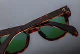 Jacques Marie Mage Julien Havana 5 Sunglasses - Luxury Handmade Havana Brown Eyewear | ABCGlasses.com