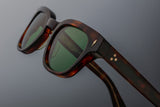Jacques Marie Mage Julien Havana 5 Sunglasses - Premium Havana Acetate Designer Shades | ABCGlasses.com