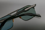 Jacques Marie Mage Silverton Gunmetal Sunglasses - Handcrafted Limited Edition Frames | ABCGlasses.com