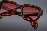Jacques Marie Mage Sunglasses - Taos Burgundy Statement Luxury Fashion Eyewear | ABCGlasses.com