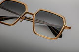 Jacques Marie Mage Sunglasses - Ugo Gold Luxury Designer Eyewear | ABCGlasses.com