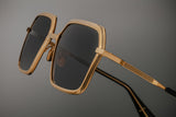 Jacques Marie Mage Ugo Gold Sunglasses - Premium Handcrafted Frames | ABCGlasses.com