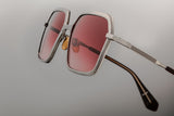 Jacques Marie Mage Sunglasses Ugo Silver - Limited Edition Eyewear | ABCGlasses.com