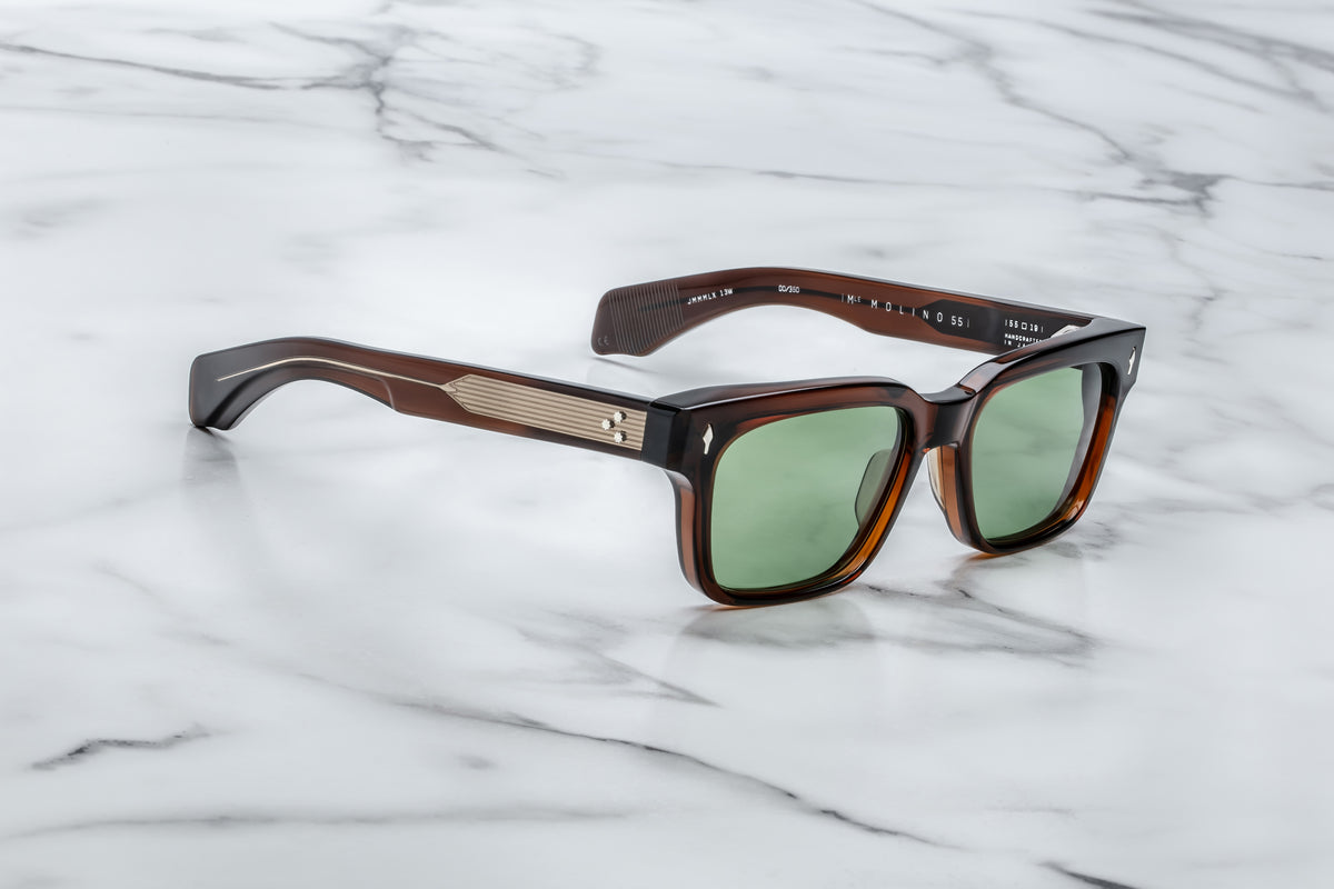 Jacques Marie Mage Molino 55 Zoltar Sunglasses Green Lens Japan