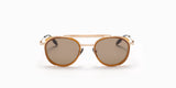 Akoni Sunglasses - Skymapper AKS501A Brushed White Gold | ABCGlasses.com