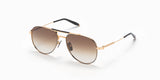 Akoni Sunglasses - Hydra AKS 202A Brushed Gold | ABCGlasses.com