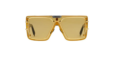 Balmain Sunglasses - Wonderboy Limited Gold Lens Black Palladium | ABCGlasses.com