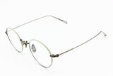 Yuichi Toyama Elmo U-102 Grey Silver Designer Eyeglasses | ABCGlasses.com