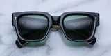 Jacques Marie Mage X Alessandro Squarzi - Enzo Nero Sunglasses  | ABCGlasses.com