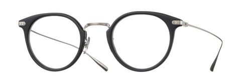 Eyevan Eyeglasses - Chrissie DN Black and silver | ABCGlasses.com