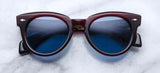 Jacques Marie Mage Sunglasses - Fontainebleau Burgundy | ABCGlasses.com