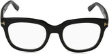 Tom Ford Designer Eyeglasses FT5537B Black | ABCGlasses.com