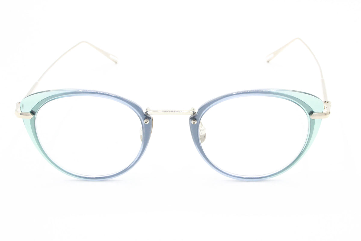 Yuichi Toyama - U-106 OLIVIA COL. 08 Eyeglasses -OCEAN BLUE/SILVER