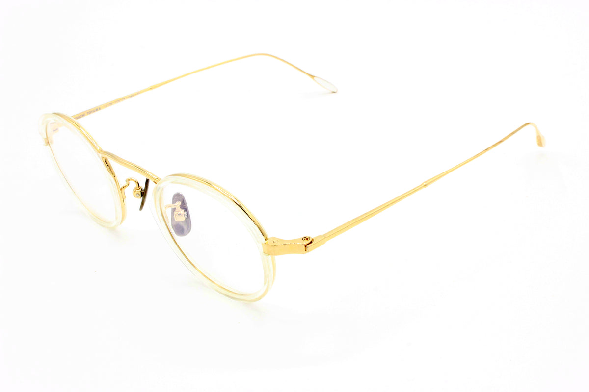 Yuichi Toyama Eyeglasses - U-109 F.JOHANNES COL. 04 Clear Gold