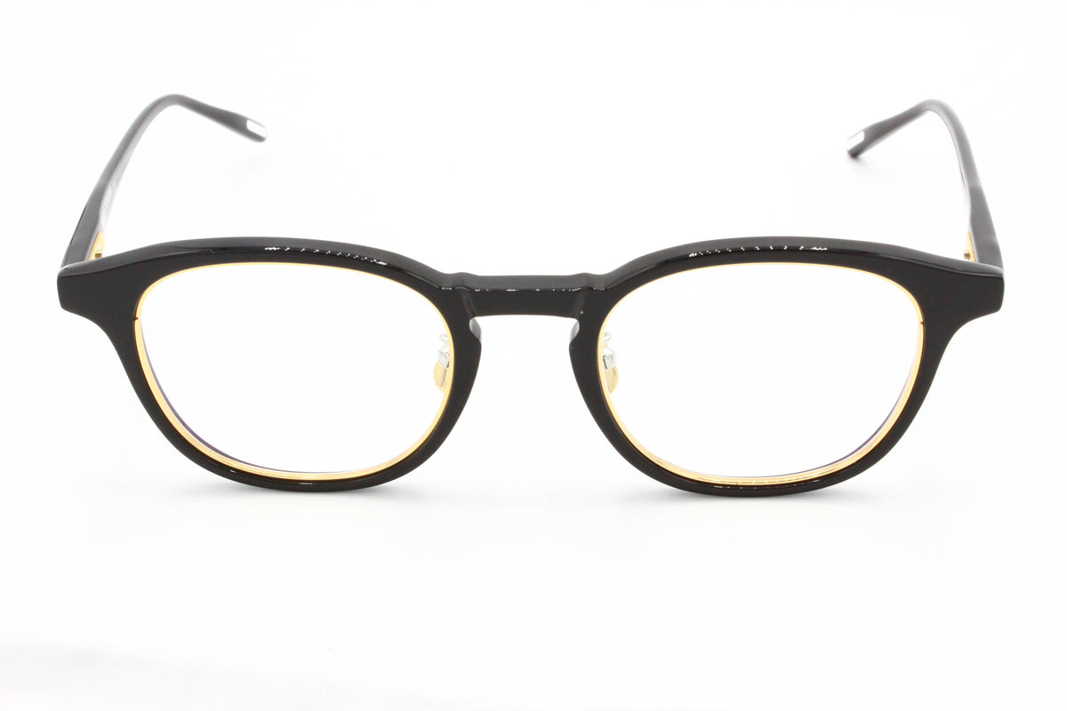 Yuichi Toyama - U121 Eyeglasses - HKG Black Gold – ABC Glasses