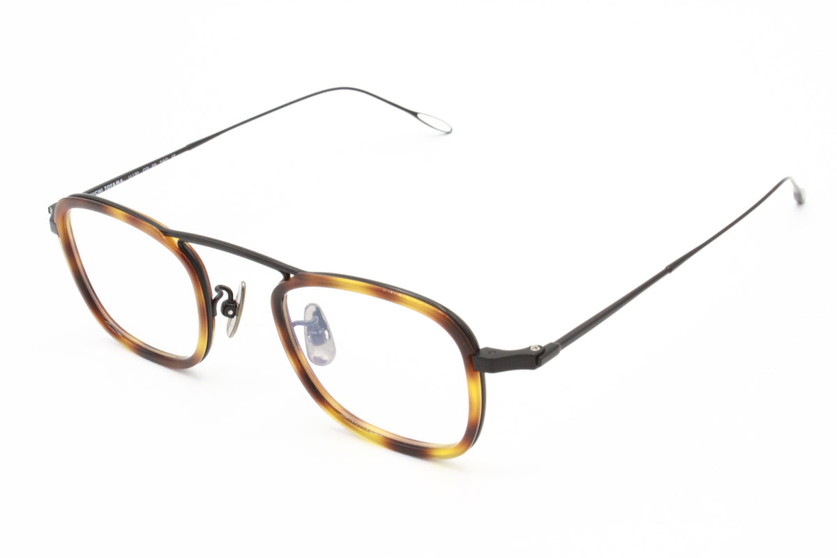 Yuichi Toyama - U130 F Walter Eyeglasses - Black and Tortoise