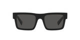 Prada PR 19WS 1AB5S0 sunglasses, black frame with dark grey lenses, front view