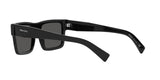 Prada PR 19WS 1AB5S0 sunglasses, black frame with dark grey lenses, angled rear view