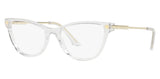 Versace VE3309-148 Eyeglass Frame CRYSTAL w/DEMO LENS 54mm