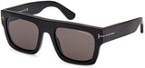 Tom Ford Unisex Sunglasses - FT 0711-N Matte Black