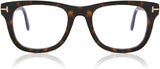 Tom Ford Unisex Eyeglasses - FT 5820 -B 052 Shiny Classic Dark Havana