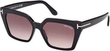 Light violet lens sunglasses