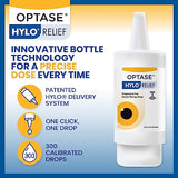 OPTASE HYLO Relief Dry Eye Drops - Fast-Acting Preservative Free Eye Drops for Dry Eyes - With Patented HYLO Delivery System - Artificial Tears for Mild to Moderate Dry Eye Relief - .33 Oz, 300 Doses