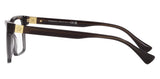 Versace VE3328-5389 Eyeglass Frame TRANSPARENT GREY w/DEMO LENS 56mm