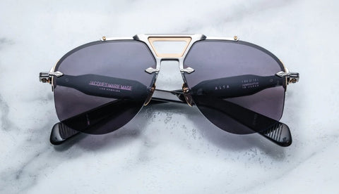 Jacques Marie Mage Sunglasses - Alta Silver | ABCGlasses.com