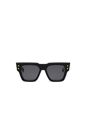 Balmain B-Army Black Designer Sunglasses | ABCGlasses.com