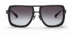 Balmain Soldier Black Pilot Designer Sunglasses | ABCGlasses.com
