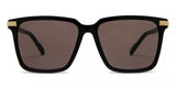 Cartier Men’s Sunglasses CT0220SA-001 56 Black Gray | ABCGlasses.com