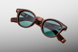 Jacques Marie Mage brown Wellington sunglasses