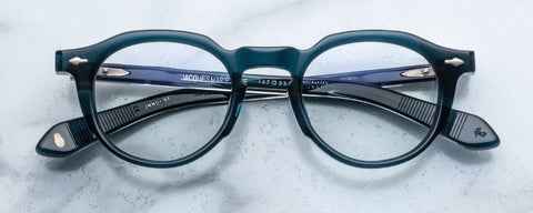 Jacques Marie Mage Eyeglasses - Demoncey Indigo | ABCGlasses.com