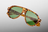 Jacques Marie Mage Havana pilot sunglasses