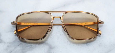 Jacques Marie Mage Sunglasses - Earl Gold | ABCGlasses.com