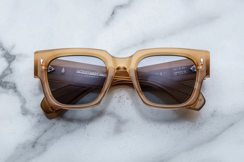 Jacques Marie Mage Sunglasses - Enzo Saffron | ABCGlasses.com