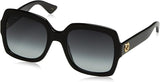 Gucci Women’s Sunglasses GG0036S Black Grey | ABCGlasses.com