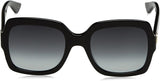 Gucci GG0036S Black Grey Frame Women’s Sunglasses | ABCGlasses.com