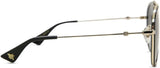 Gucci Women’s Designer Sunglasses GG0062S Gold Frame Black Lens | ABCGlasses.com