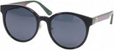 Gucci Women’s Sunglasses GG0416SK 002 55 Grey Round | ABCGlasses.com