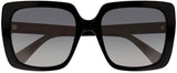 Gucci Women’s GG0418S-001 Designer Sunglasses Black Grey | ABCGlasses.com