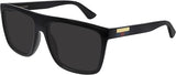 Gucci Men’s Sunglasses GG0748S 001 Black Grey | ABCGlasses.com
