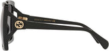 Gucci Women’s GG0876S 001 Designer Sunglasses Black | ABCGlasses.com